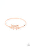 Paparazzi Jewelry Did I FLUTTER? - Copper Bracelet - Pure Elegance by Kym