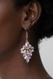 Paparazzi Jewelry Stellar-escent Elegance - Multi Earrings - Pure Elegance by Kym