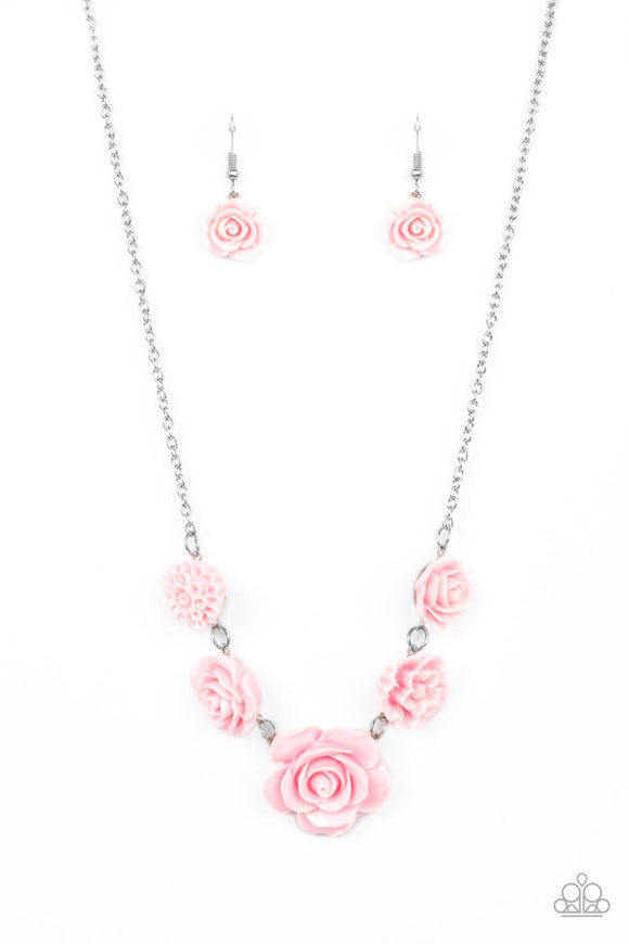 Paparazzi Jewelry PRIMROSE and Pretty - Pink Necklace - Pure Elegance by Kym