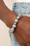 Paparazzi Jewelry Tonal Takeover - Blue Bracelet - Pure Elegance by Kym