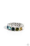 Paparazzi Jewelry Taming Twilight - Green Ring - Pure Elegance by Kym