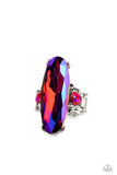 Paparazzi Jewelry Interdimensional Dimension - Pink Ring (Life of the Party) - Pure Elegance by Kym