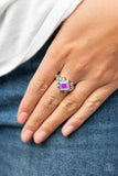 Paparazzi Jewelry Mind-Blowing Brilliance - Purple Ring - Pure Elegance by Kym
