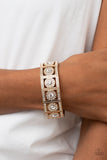 Paparazzi Jewelry Ultra Upscale - Gold Bracelet - Pure Elegance by Kym