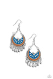 Paparazzi Jewelry I Just Need CHIME - Blue Earrings - Pure Elegance by Kym