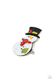 Paparazzi Jewelry Let it Snow - Multi Hair Clip - Pure Elegance by Kym