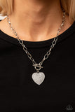 Paparazzi Jewelry If You LUST - White Necklace - Pure Elegance by Kym