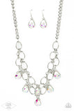 Paparazzi Jewelry Show-Stopping Shimmer - Multi Necklace (LOP) - Pure Elegance by Kym