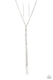 Paparazzi Jewelry Impressively Icy - White Necklace (LOP) - Pure Elegance by Kym