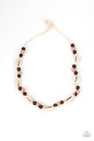 Paparazzi Jewelry Bermuda Beachcomber - Pink Urban Necklace - Pure Elegance by Kym
