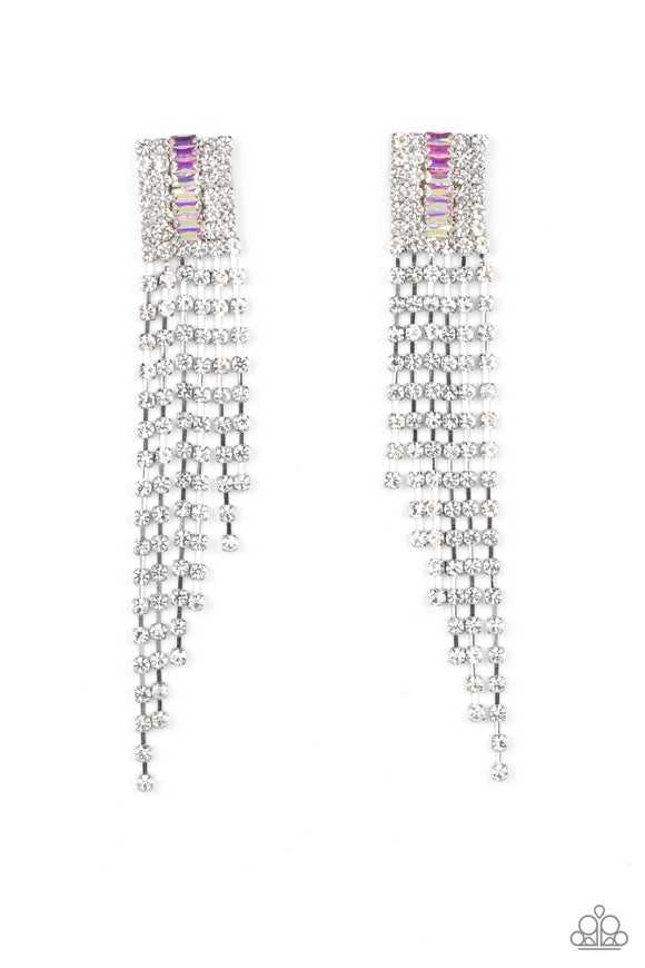 Paparazzi Jewelry A-Lister Affirmations - Multi Earrings LOP May 2022 - Pure Elegance by Kym
