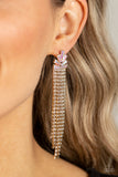 Paparazzi Jewelry Overnight Sensation - Gold Earrings - Pure Elegance by Kym