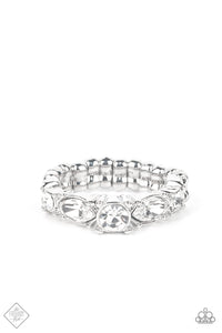 Paparazzi Jewelry Wedded Bliss - White Ring - Pure Elegance by Kym