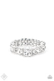 Paparazzi Jewelry Wedded Bliss - White Ring - Pure Elegance by Kym