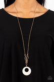 Paparazzi Jewelry Hidden Dune - White Necklace - Pure Elegance by Kym