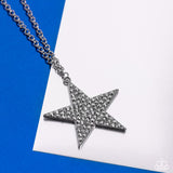 Paparazzi Jewelry Rock Star Sparkle - Black Necklace - Pure Elegance by Kym