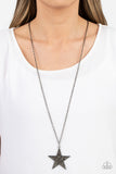 Paparazzi Jewelry Rock Star Sparkle - Black Necklace - Pure Elegance by Kym