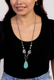 Paparazzi Jewelry Sagebrush Sanctuary - Blue Necklace - Pure Elegance by Kym