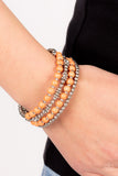 Paparazzi Jewelry Road Trip Remix - Orange Bracelet - Pure Elegance by Kym