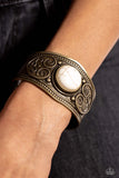Paparazzi Jewelry Prairie Romance - Brass Bracelet - Pure Elegance by Kym