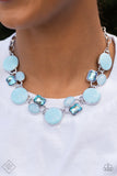 Paparazzi Jewelry Dreaming in MULTICOLOR - Blue Necklace - Pure Elegance by Kym