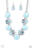Paparazzi Jewelry Dreaming in MULTICOLOR - Blue Necklace - Pure Elegance by Kym