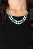 Paparazzi Jewelry Vera-CRUZIN - Green Necklace - Pure Elegance by Kym