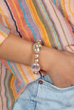 Paparazzi Jewelry Iridescent Illusions - Copper Bracelet - Pure Elegance by Kym