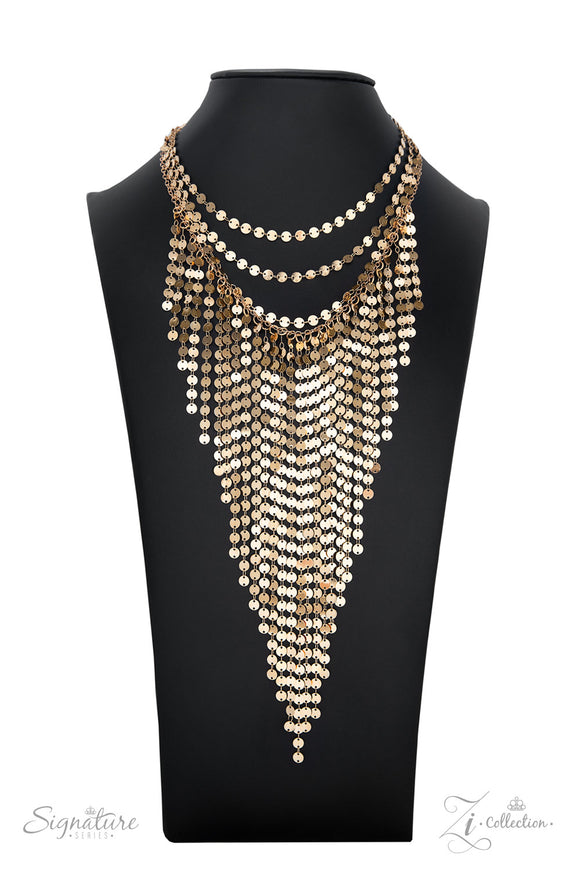 Paparazzi Jewelry The Suz - 2022 Zi Collection Necklace - Pure Elegance by Kym