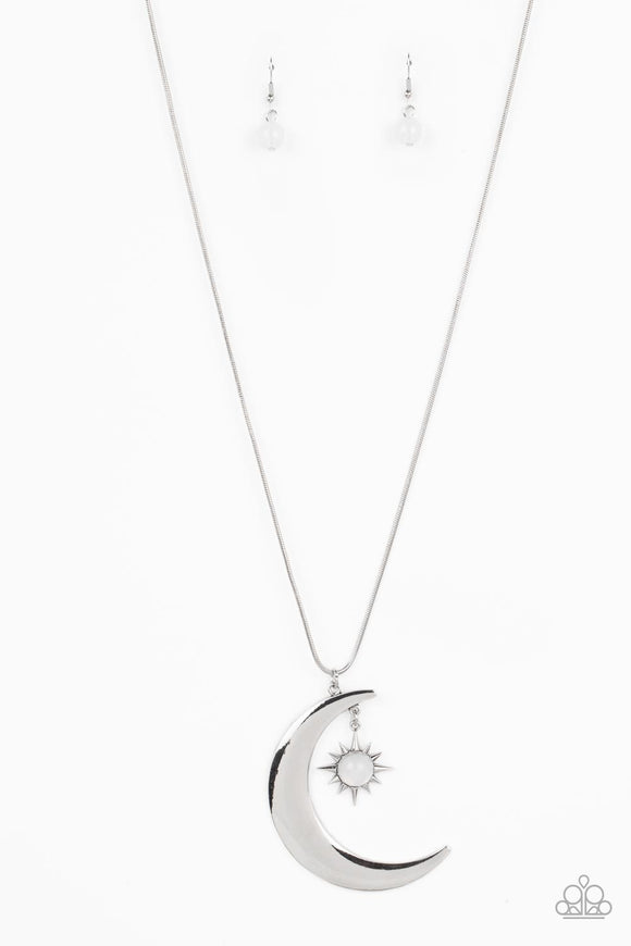 Paparazzi Jewelry Astral Ascension - White Necklace - Pure Elegance by Kym