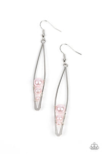 Paparazzi Jewelry Atlantic Allure - Pink Earrings - Pure Elegance by Kym