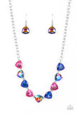 Paparazzi Jewelry Dreamy Drama - Blue Necklace - Pure Elegance by Kym