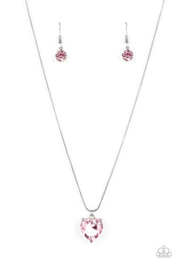 Paparazzi Jewelry Smitten with Style - Pink Necklace - Pure Elegance by Kym