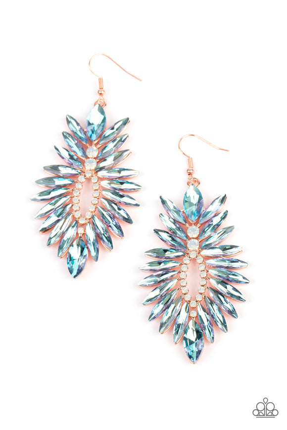 Paparazzi Jewelry Turn up the Luxe - Multi Earrings - Pure Elegance by Kym