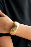 Paparazzi Jewelry Urban Anchor - Gold Bracelet - Pure Elegance by Kym