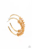 Paparazzi Jewelry Bubble-Bursting Bling - Gold Earrings - Pure Elegance by Kym