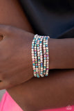 Paparazzi Jewelry Rock Candy Rage - Multi Bracelet (Life of the Party - Dec 2022) - Pure Elegance by Kym
