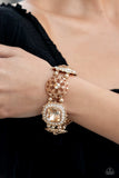 Paparazzi Jewelry Gilded Gallery - Gold Bracelet (Life of the Party - Dec 2022) - Pure Elegance by Kym
