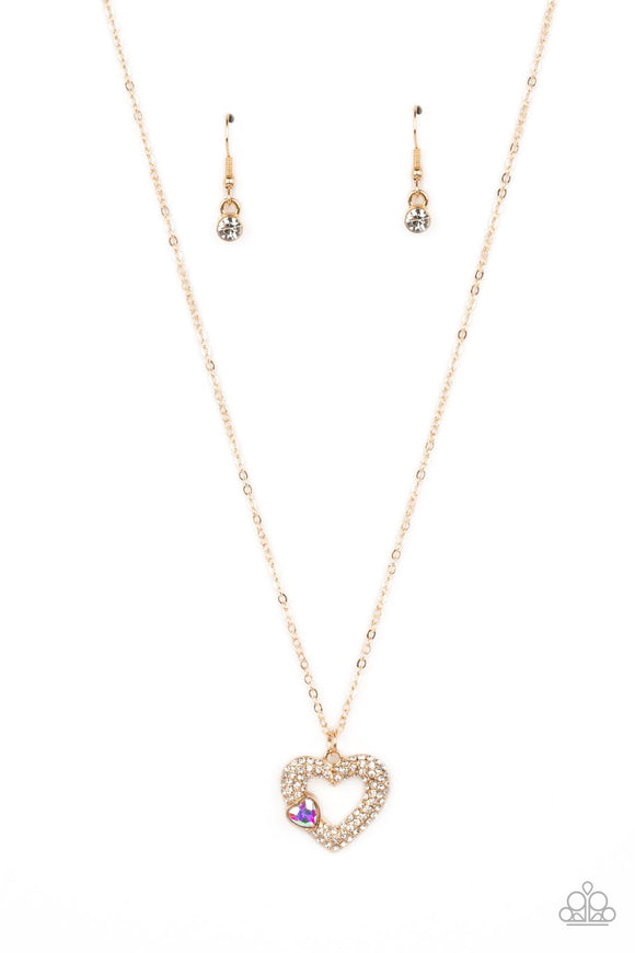 Paparazzi Jewelry Bedazzled Bliss - Multi Necklace - Pure Elegance by Kym