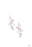 Paparazzi Jewelry Sweetheart Serenade - Pink Earrings - Pure Elegance by Kym
