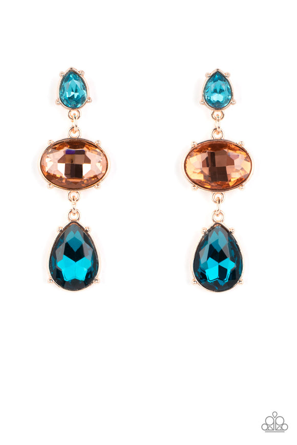 Paparazzi Jewelry Royal Appeal - Multi Earring - Pure Elegance by Kym