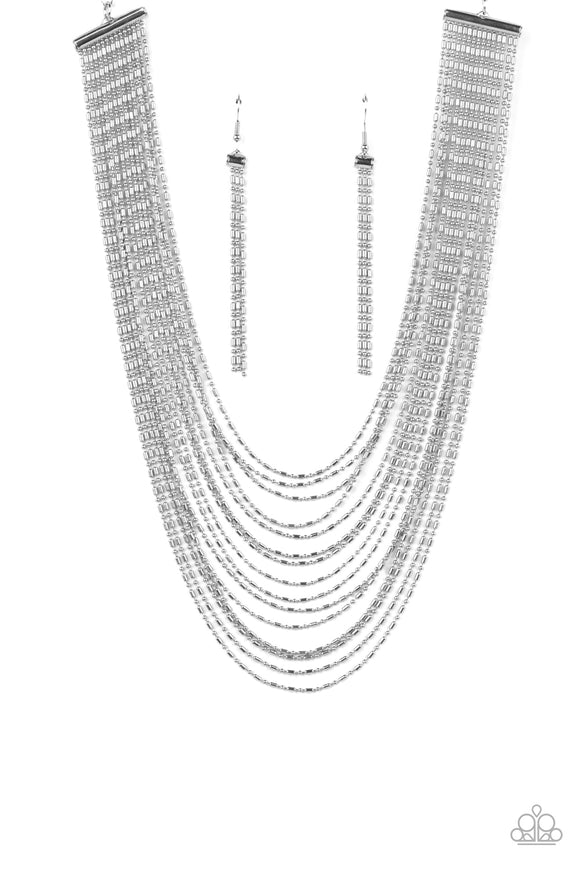 Cascading Chains - Silver - Pure Elegance by Kym