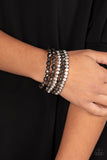 Paparazzi Jewelry Top Notch Twinkle - Black Bracelet - Pure Elegance by Kym