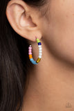 Paparazzi Jewelry Multicolored Mambo - Multi Earrings - Pure Elegance by Kym