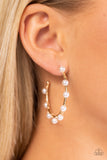 Paparazzi Jewelry Night at the Gala - Gold Earrings - Pure Elegance by Kym