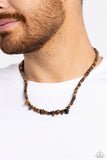 Paparazzi Jewelry Wild Woodcutter - Brass Necklace - Pure Elegance by Kym
