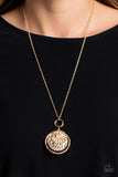 Paparazzi Jewelry Flowers for Mama - Gold Necklace - Pure Elegance by Kym