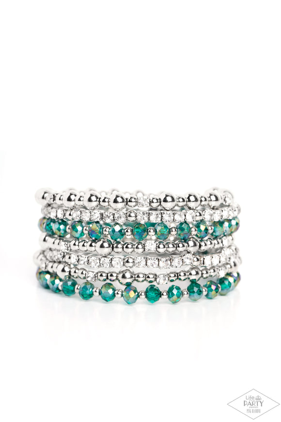 Paparazzi Jewelry ICE Knowing You - Multi Bracelet - Pure Elegance by Kym