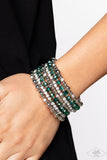 Paparazzi Jewelry ICE Knowing You - Multi Bracelet - Pure Elegance by Kym
