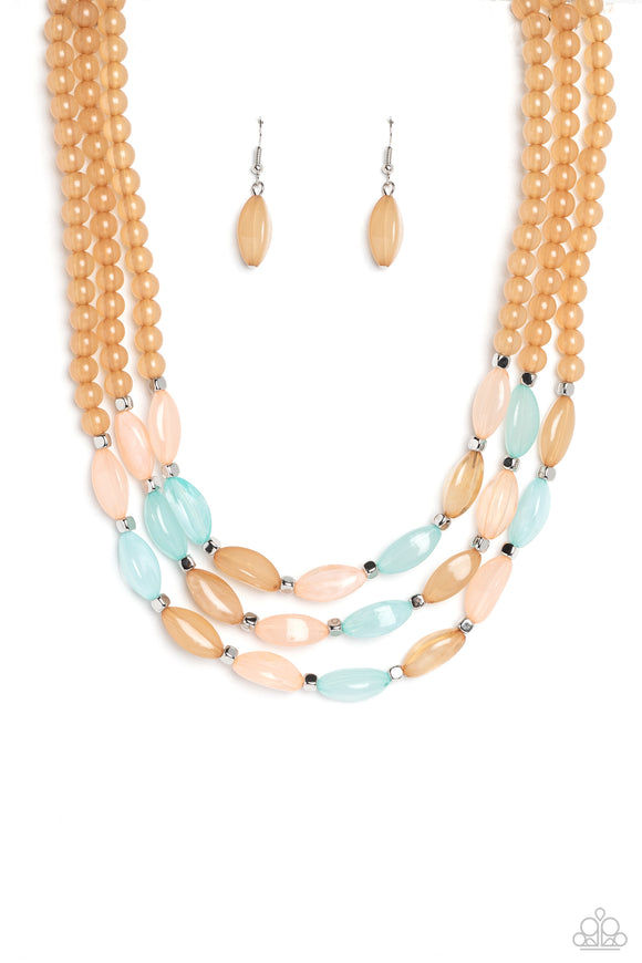Paparazzi Jewelry I BEAD You Now - Multi Necklace - Pure Elegance by Kym